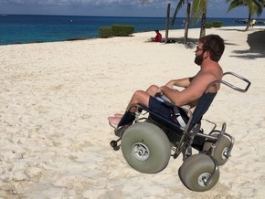 Beach wheelchairs can help overcome sand challenges