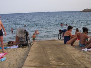 Accessible Beach in Barcelona