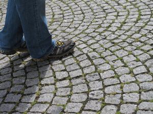 4 star smoothness.  This pattern of cobblestones is very common througout Europe.