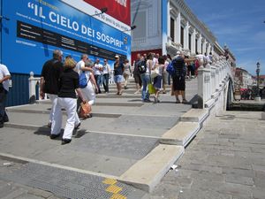 Description: C:\Users\John\Documents\1European WC travel 2\1 Reviews\!Venice\!OverviewPics\Excursions\San Marco neighborhood\Wheelchair access to see Bridge of Sighs.jpg