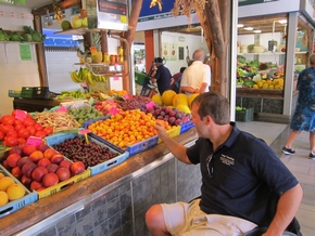 visit a local open-air market