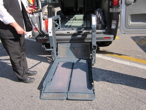 wheelchair accessible van