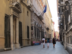 Streets in Genoa