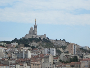Catholic basilica - City of Marseilles
