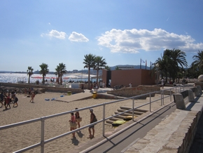 Visit the wheelchair accessible beach in Palma de Mallorca