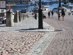 cobblestones in Stockholm