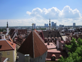 wheelchair accessible viewpoint overlooking the city