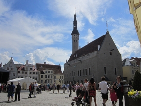 visit to the town square