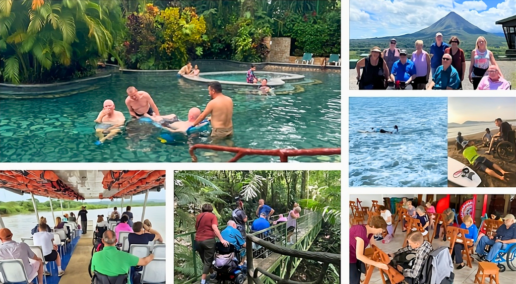 Costa Rica Group Trip Collage