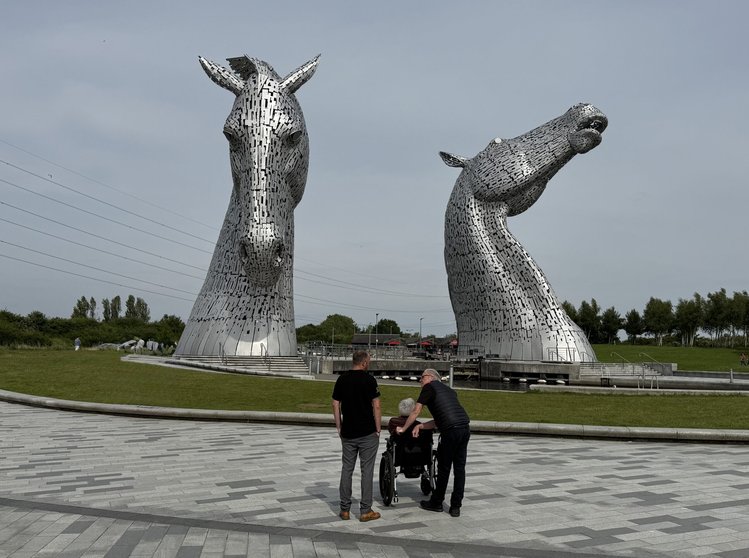 The Kelpies sculptures