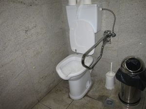 Accessible restroom. 